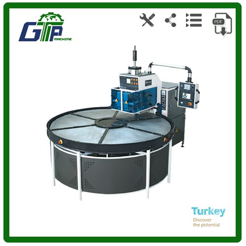 Machine De Soudage Plastique Table Rotative GTIP-100 MSPT - GTIP Machine